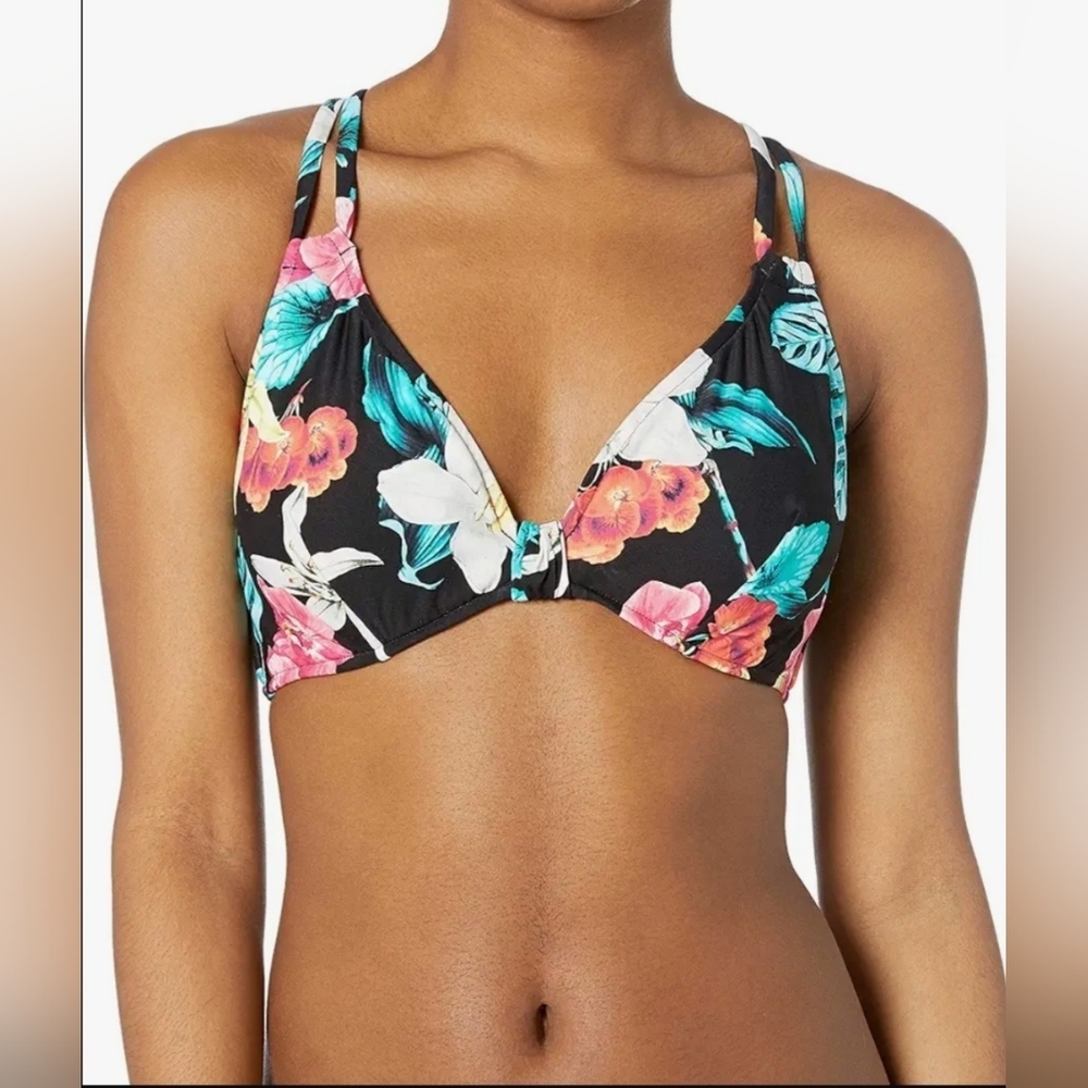 Seafolly Island Vibe F Cup Underwire Bikini Top, VGUC, Size 6.